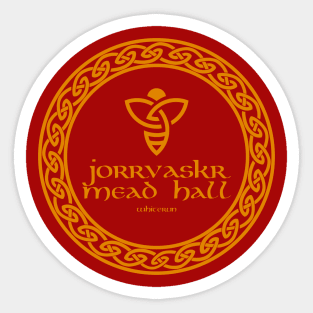 Jorrvaskr Mead Hall Sticker